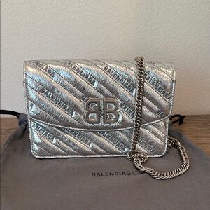 Balenciaga Silver Women's Bag
